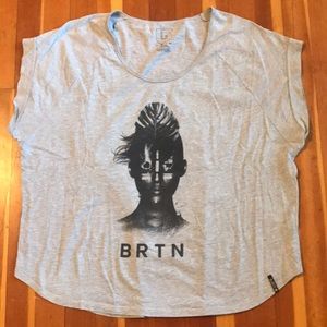 Burton | Grey Scoop Neck | M